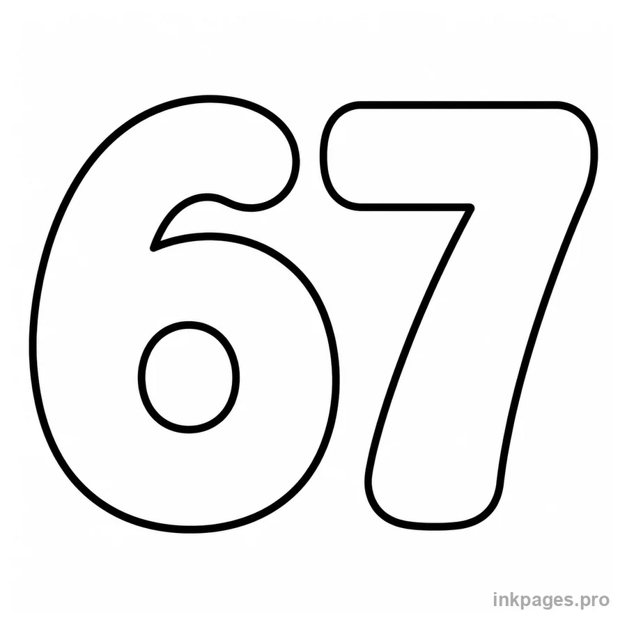 67 coloring pages