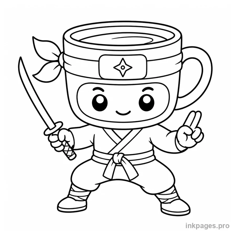 Cappuccino Assassino coloring pages