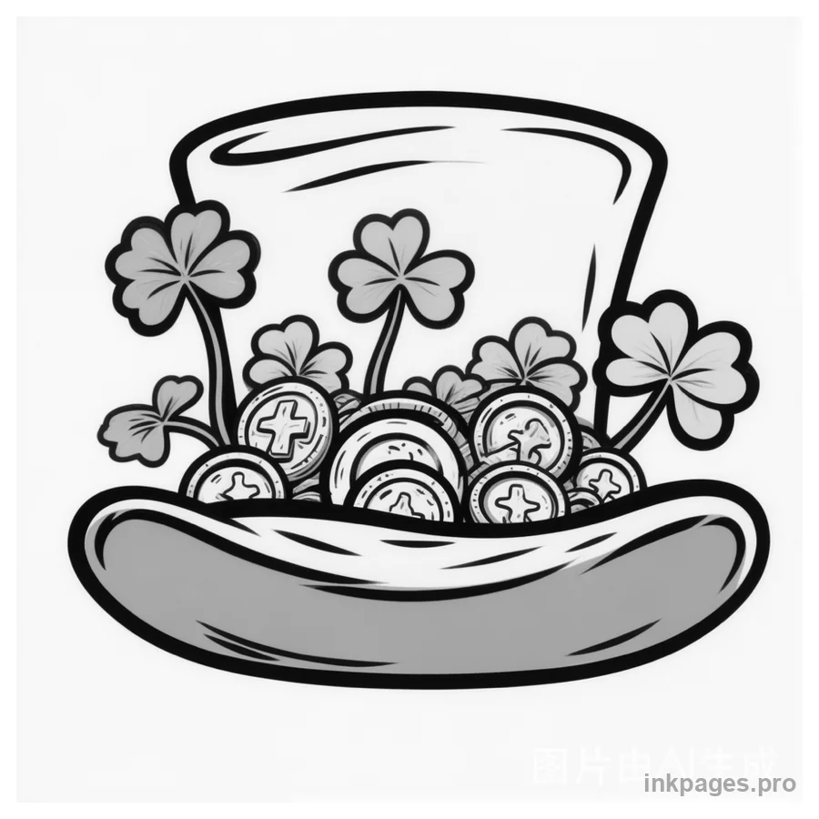 St. Patrick's Day coloring pages